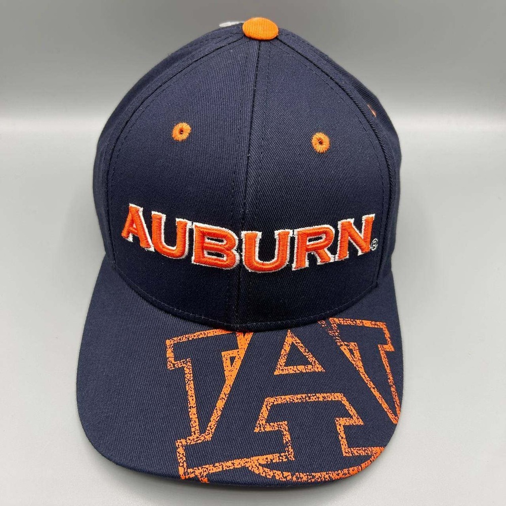 Auburn Tigers Hat Youth Blue Embroidered NCAA Gen2 Snap Back Cap‎ Cotton